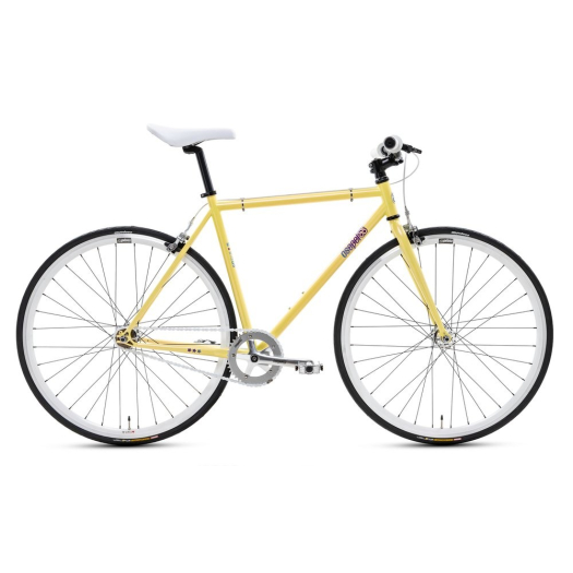 Csepel Royal 3* férfi fixi kerékpár 55 cm Sárga