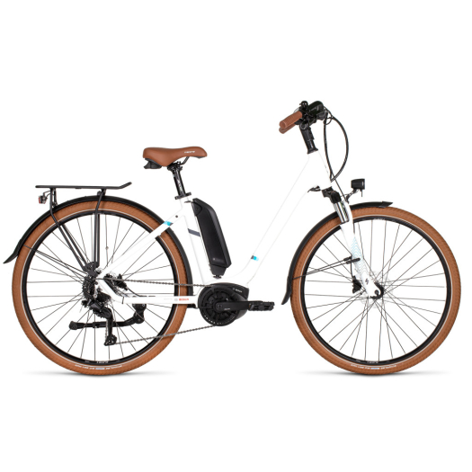 Koliken Scoria City S elektromos kerékpár Fehér