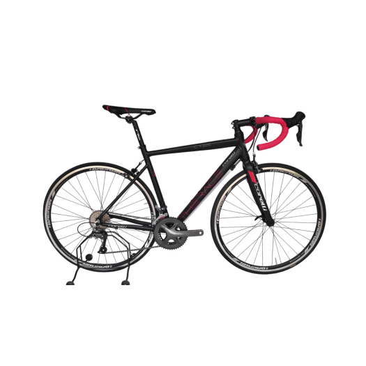Corelli The Race CR 2000 könnyűvázas országúti kerékpár 52 cm Fekete-Piros