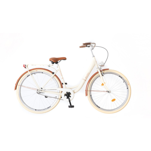 Neuzer Balaton Prémium 28 3 seb. városi kerékpár Krém-Barna