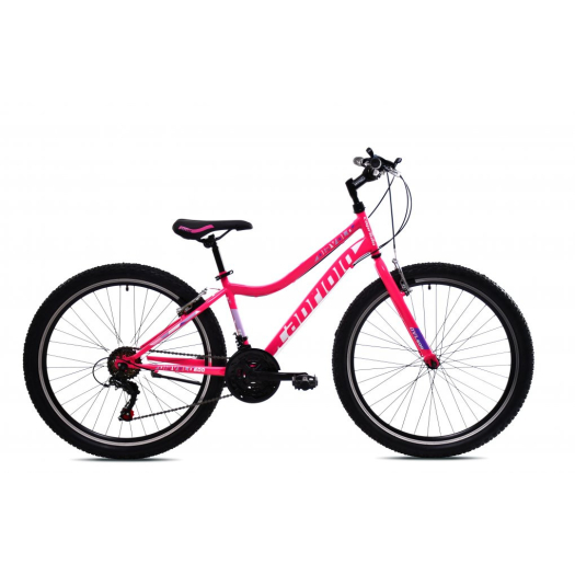 Capriolo Diavolo 600 26" lányka MTB kerékpár 14" Pink-Lila 2025