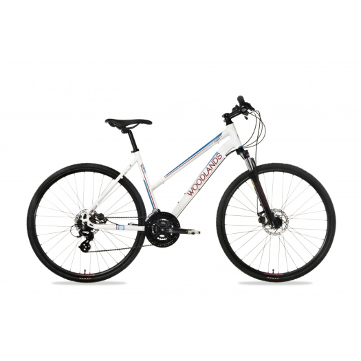Woodlands Cross 1.1 női crosstrekking kerékpár 17" Fehér