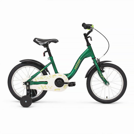 Velzen 16 gyerek kerékpár Zöld