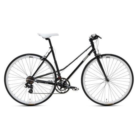 Csepel Torpedo 3* női 51cm fitness kerékpár Fekete