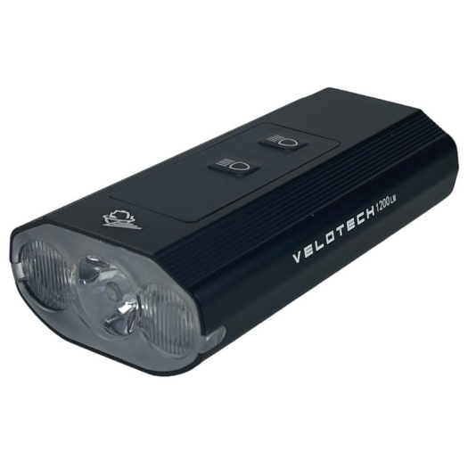 Velotech Pro 1200L első lámpa
