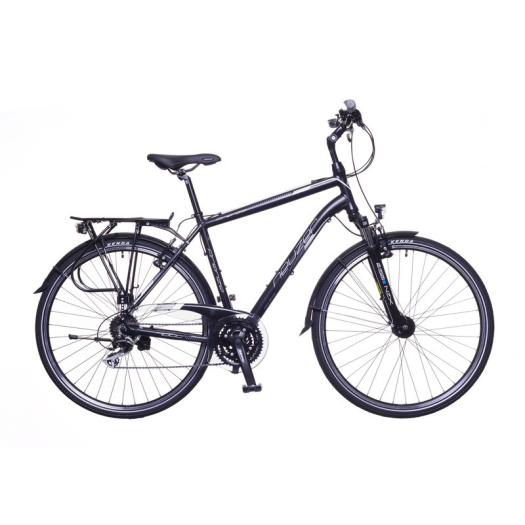 Neuzer Firenze 200 férfi 19" trekking kerékpár Fekete-Fehér