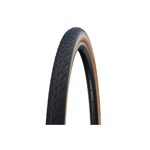 Schwalbe HS484 27x1 1/4 köpeny fekete-barna