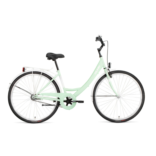 Koliken Jázmin 28 kontrás városi kerékpár Zöld