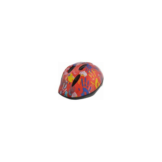 Bellelli kéznyomos M 53-56 cm gyermek sisak piros