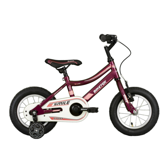 Biketek Smile 12 gyermek kerékpár bordó
