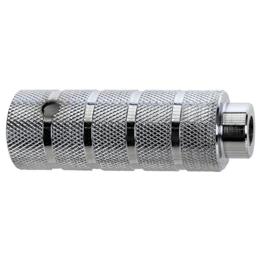Csepel 110x38mm 1/2" acél kilépő ezüst