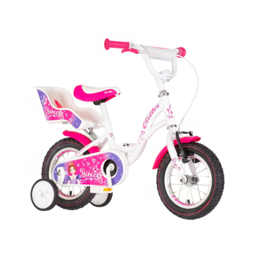 Visitor Princess 12 fehér királylányos gyerek kerékpár
