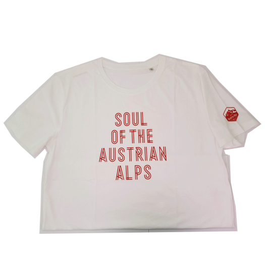 Nakita Soul of the Austrian Alps kerékpáros póló fehér-piros XXL
