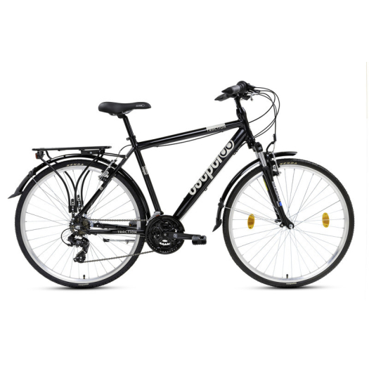 Csepel Traction 100 férfi trekking kerékpár 23" Fekete