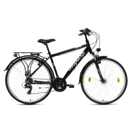 Csepel Traction 150 férfi trekking kerékpár 23" Fekete