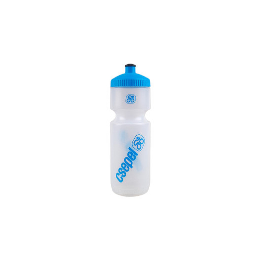 Csepel logós 750ml kulacs átlátszó-kék