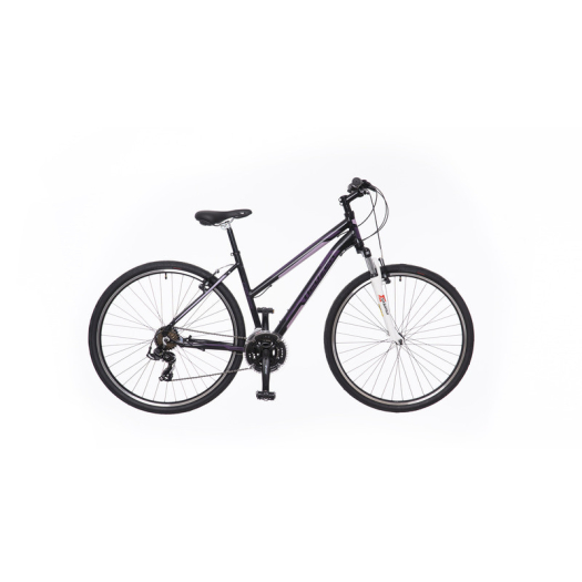Neuzer X100 női 19" crosstrekking kerékpár Fekete-Lila
