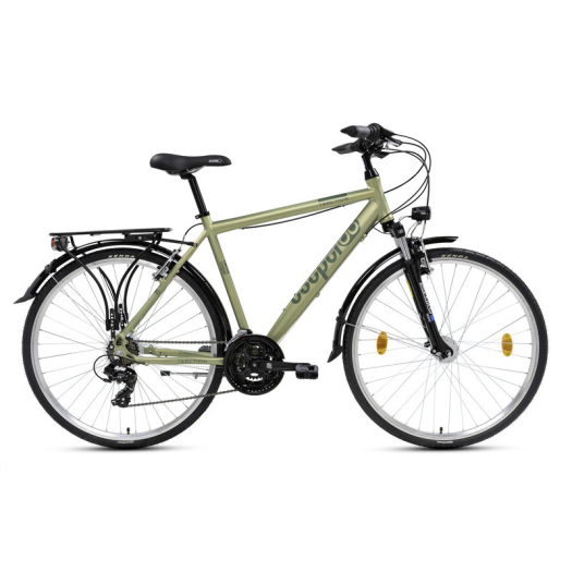 Csepel Traction 150 férfi trekking kerékpár 21" Khaki