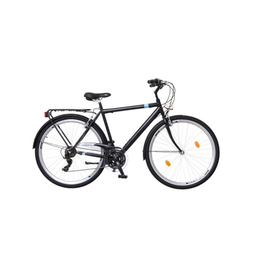 Neuzer Ravenna 30 férfi 19" trekking kerékpár Fekete