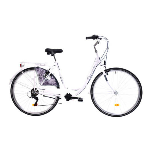 Capriolo Diana 6 sebességes női városi kerékpár 20" Fehér 