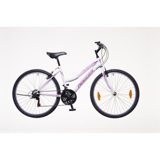 Neuzer Nelson 18 női 19" MTB kerékpár Fehér-Mályva