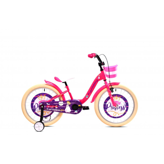 Adria Fantasy 20 hercegnős gyerek kerékpár Rózsaszín-Lila
