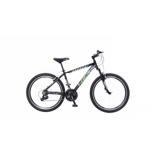 Neuzer Mistral 50 férfi 21" MTB kerékpár Fekete-Zöld