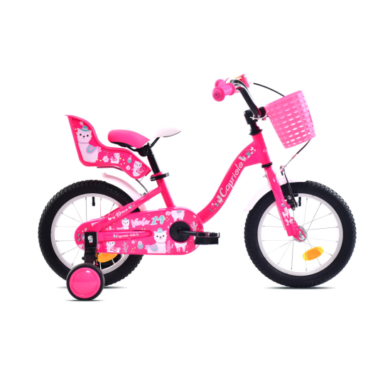 Capriolo Viola 14" alpakás gyerek kerékpár Pink