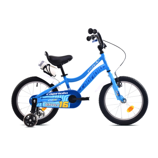 Capriolo Diavolo 16 gyerek kerékpár Kék-Sárga