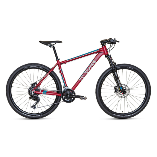 Woodlands Pro Cues 2.1 29er 19" MTB kerékpár Matt bordó