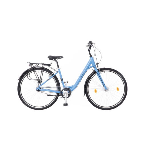 Neuzer Padova 28 7 sebességes 17" városi kerékpár Kék