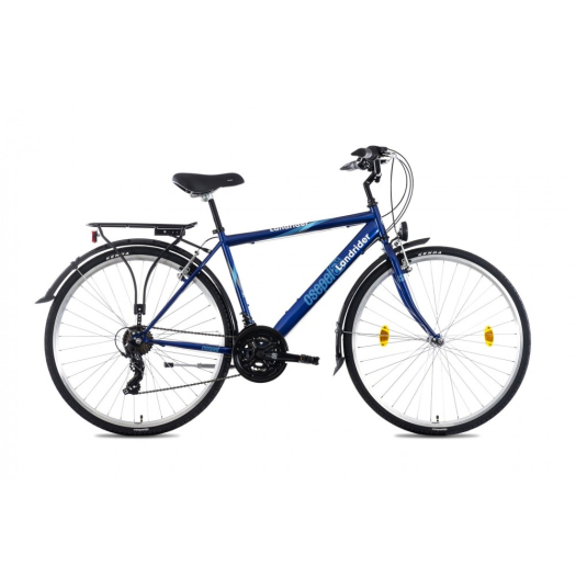 Csepel Landrider férfi 21 seb. trekking kerékpár 19" Sötétkék