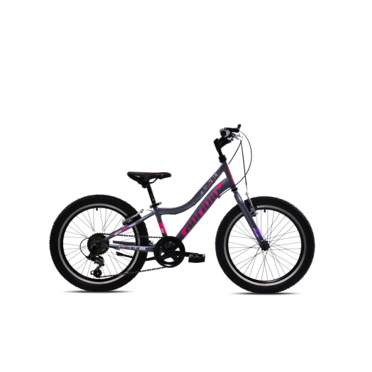 Capriolo Diavolo 200 20" gyerek kerékpár Grafit-Rózsaszín