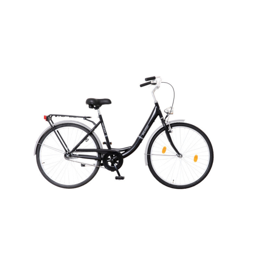 Neuzer Balaton 28 1 seb. városi kerékpár Fekete