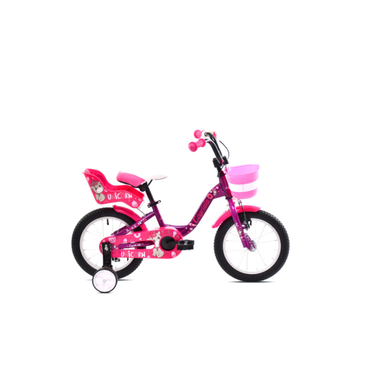 Capriolo Viola 14" alpakás gyerek kerékpár Lila