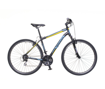 Neuzer X200 férfi 19" crosstrekking kerékpár Fekete-Sárga