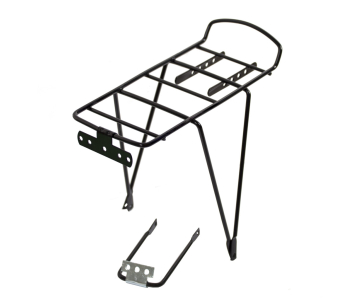 Koliken 16" acél, huzal profilos csomagtartó