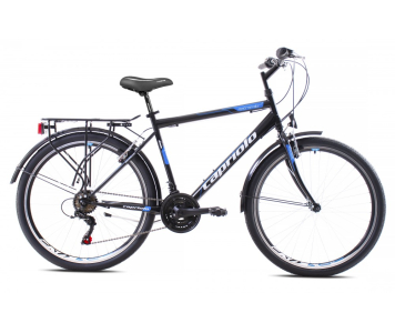 Capriolo Metropolis 19" férfi városi kerékpár Fekete