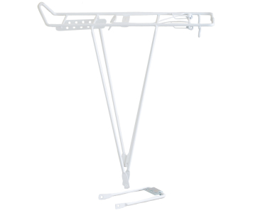 Koliken 28" huzal profilos csomagtartó fehér