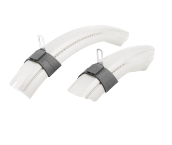 Koliken 12" műanyag sárvédőszett fehér