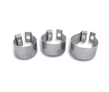 Basil 25-30 mm  rozsdamentes bilincs