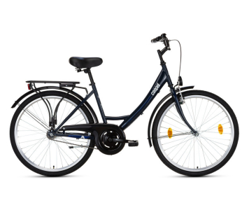 Csepel Budapest A 28 kontrás városi kerékpár Sötétkék 2024