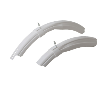 Koliken 20" műanyag sárvédőszett fehér