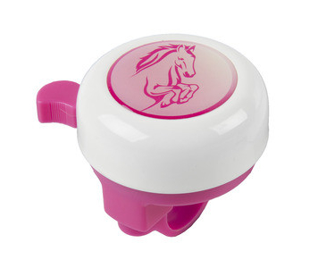 Velostar III gyermek csengő fehér/pink