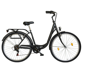 Koliken Ocean 28 6 sebességes városi kerékpár fekete