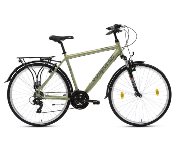 Csepel Traction 100 férfi trekking kerékpár 21" Khaki