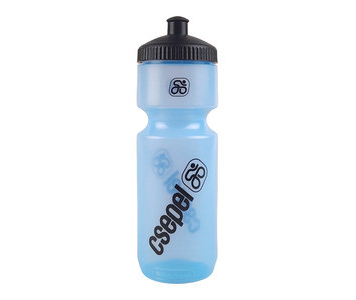 Csepel logós 750ml kulacs kék-átlátszó