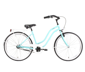 Koliken Cruiser kontrás női kerékpár Kék