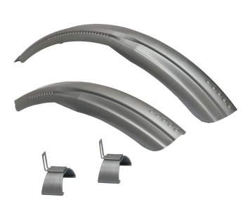 Koliken 20" műanyag sárvédőszett szürke