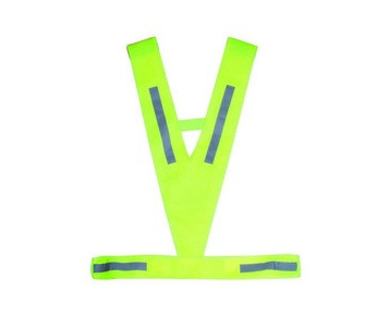 Velostar fényvisszaverő mellény derékpánttal